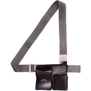 A-COLD-WALL* Black&Grey Utility Holster bag
